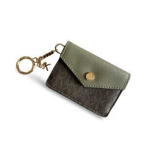 MICHAEL KORS KALA SMALL FLAP KEY RING CARD CASE WALLET